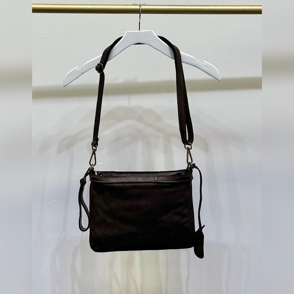 (L326-BLK) DISTRESSED ADJUSTABLE CROSSBODY/SHOULDER BAG - Picture 2 of 2